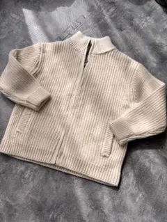 ZARA98♡カーデ❤︎カーディガン98sizeニットカーディガンZIPカーデ