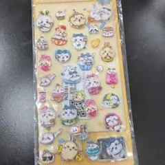ちいかわ　ハチワレ　かわいいキャラクター ステッカーセット