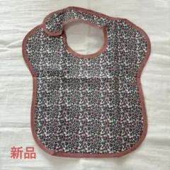 食事エプロン　ベビースタイ　花柄