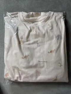 GELATO PIQUE 動物柄 ベージュパジャマ