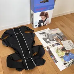 【美品】BABYBJORN ベビーキャリア オリジナル メッシュ ブラックのサムネイル
