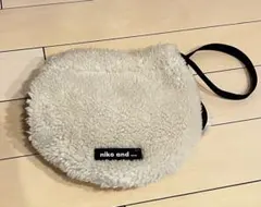 ボアショルダーバッグ