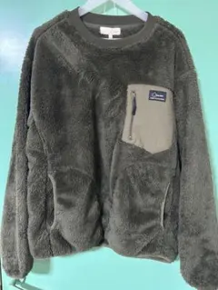 LOGOS LL 新品未使用　フリースジャケット　ゆったり　グリーン