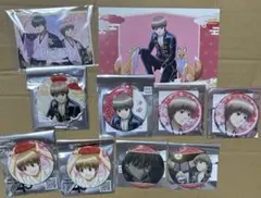 銀魂　缶バッジ　アクリルスタンド　カード　特典　沖田総悟