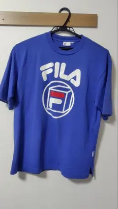 FILA Tシャツ ブルー サイズ:S