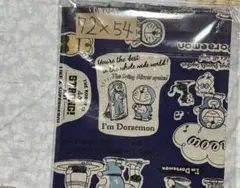 I'm Doraemon 生地 ネイビー 綿プリント