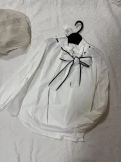 リボンブラウス☆トゥモローランド、ドゥーズィエムクラス、ルシェルブルー、シップス