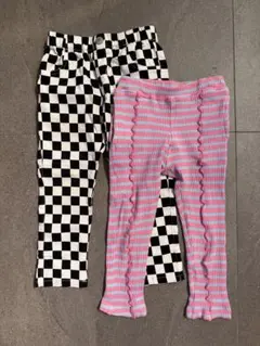 キッズボトムス 2点セット