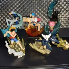 バンダイ/ ザ·ワンピース·バトル1＆2 …5種まとめ売り