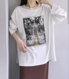 【新品】pual ce cin　ピュアルセシン　長袖　ロングシャツ　カットソー PUAL CE CIN｜ピュアルセシンのTシャツ/カットソー（長袖）通販 - ZOZOTOWN