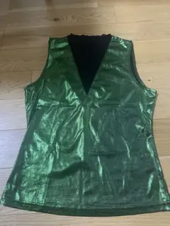 SHEIN コントラストメッシュ タンクトップ