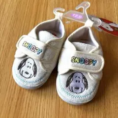 スヌーピー ファーストシューズ １２cm 室内履き 練習用 ベビーシューズ 靴
