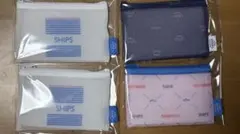 SHIPS evian コラボ ポーチ 全3種＋1点　新品未開封　ローソン
