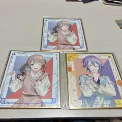 プロジェクトセカイ　一番くじ　3枚セット望月穂波、神代類