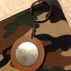 お名前入れます♡にこちゃんキーホルダー