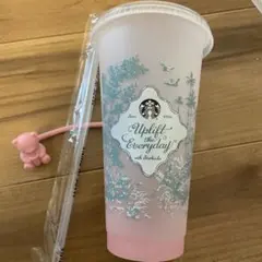 スターバックスミステリーカラーチェンジングリユーザブルコールドカップ　ベアリスタ