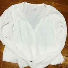 美品！！FOREVER 21白カーディガン
