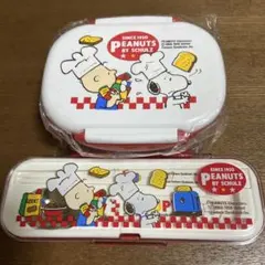 スヌーピー トーストシリーズ　レッド　弁当箱　　カトラリーのサムネイル