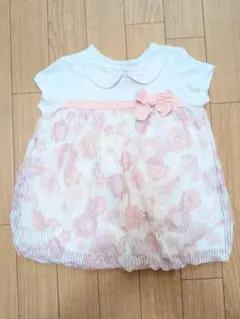 bisquette Club ベビー 半袖ワンピース 花柄80cm 女の子　夏物のサムネイル