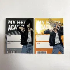 ヒロアカ アニメイト特典 ステッカー 相澤消太 プレゼントマイク