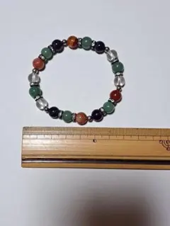 天然石ビーズブレスレット