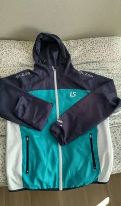 LZSB フード付きピステ ネイビー/ターコイズ　ルースイソンブラ　150cm