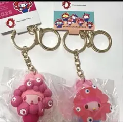 マイメロディ　クリア★ 推しカラー　キーホルダー　大阪関西万博ミ