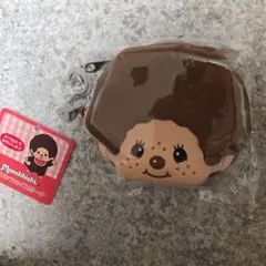 Monchhichi シリコンフェイスポーチ