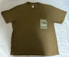 The North Face x Supreme オリーブ Tシャツ L