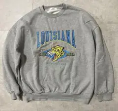 WEGOウィゴー 刺繍入りスウェット【L】グレー ビッグシルエット 虎