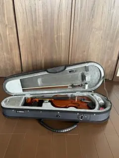 【未使用に近い】YAMAHA ヤマハ バイオリン ケース グレー ネイビー ヤマハ YAMAHA VHC2 バイオリン用ハードケース(ヤマハ
