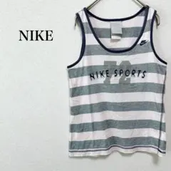 ナイキ 【NIKE SPORTS 72】 タンクトップ ボーダー スポーツ 刺繍のサムネイル