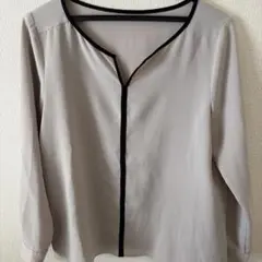 【natural beauty basic】長袖ブラウス