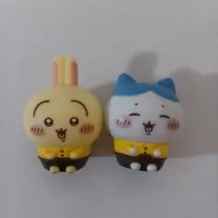 ちいかわ ココス コラボ第4弾 ソフビ人形 ハチワレ&うさぎ