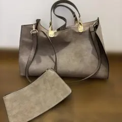 ZARA トートバッグ ポーチ付きのサムネイル