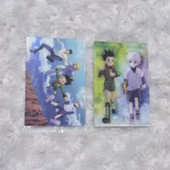 ゴン キルア ハンターハンター イタジャガ カード 2枚セット