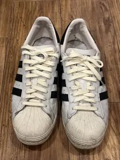 adidas アディダス スーパースター 80s 白黒 (27.5)