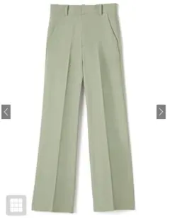 grl センタープレスストレートパンツ