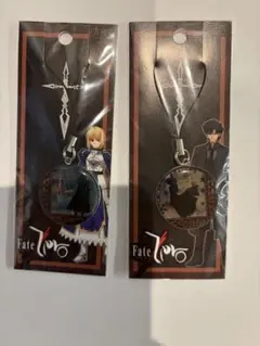 Fate/Zero クリスタルドームストラップ　衛宮切嗣　セイバー Fate/Zero ペアストラップ Aセイバー 衛宮切嗣 - メルカリ