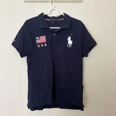 Polo Ralph Lauren ポロシャツ USA 星条旗 ネイビーM - メルカリ