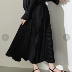 Demi-Luxe BEAMS ランダムプリーツ スカートのサムネイル