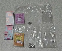 いちご新聞　豆ガシャノート　チャーミーキティ　ポムポムプリン　サンリオ　バンダイ