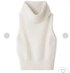 SNIDEL フォックスファーノースリタートルプルオーバー