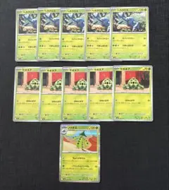 ポケモンカードゲーム　ストームエメラルダ　ヘラクロス　サボネア　ノクタス　11枚のサムネイル