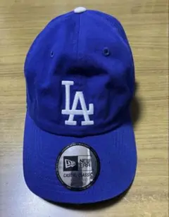 ★美品★NEW ERA LA ドジャースキャップ ネイビーブルー フリーサイズ