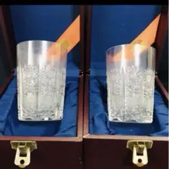 ボヘミアガラス　500PK ロックグラス　2個セット