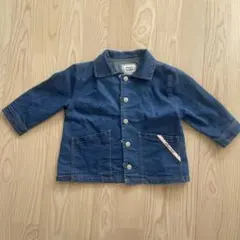 プティマイン　デニムジャケット　アウター　petit main