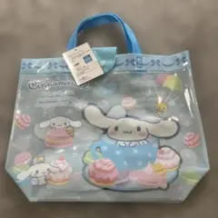 翌日発送⭐️サンリオ シナモロール シナモン プールバッグ ビニールバッグ