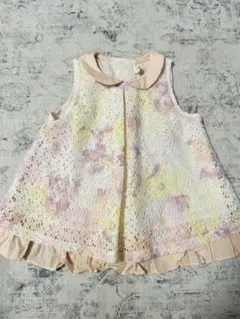 sense of wonder 日本製 ピンク系 ワンピース 90cm ※訳あり