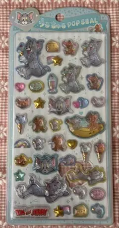 トム&ジェリー うるちゅる ポップシール【新品】